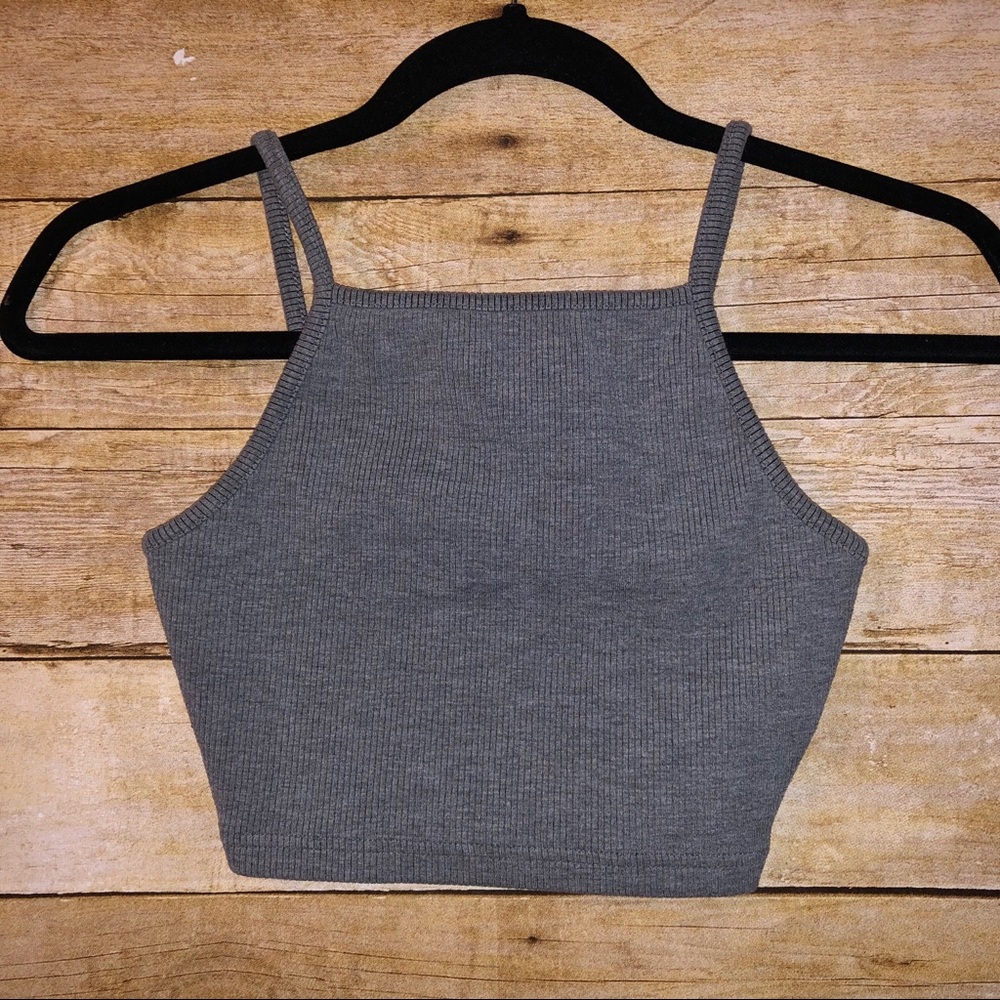 Topshop crop tank top